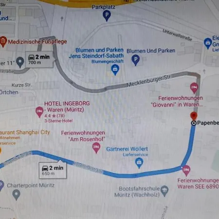 Cityapartments Am Hafen * 바렌